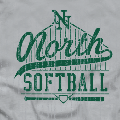 Norman North Softball "Softball" S/S Comfort Colors T-shirt (granite)
