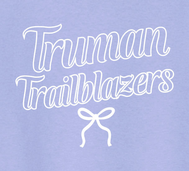 Truman "Bow" Design Gildan S/S T-shirt (violet)