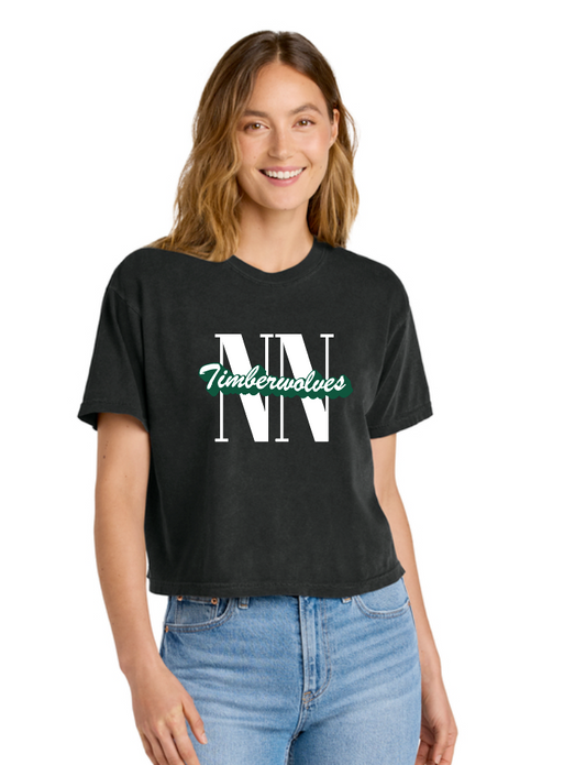 Norman North Softball "Oversize NN" S/S Comfort Colors Boxy T-shirt