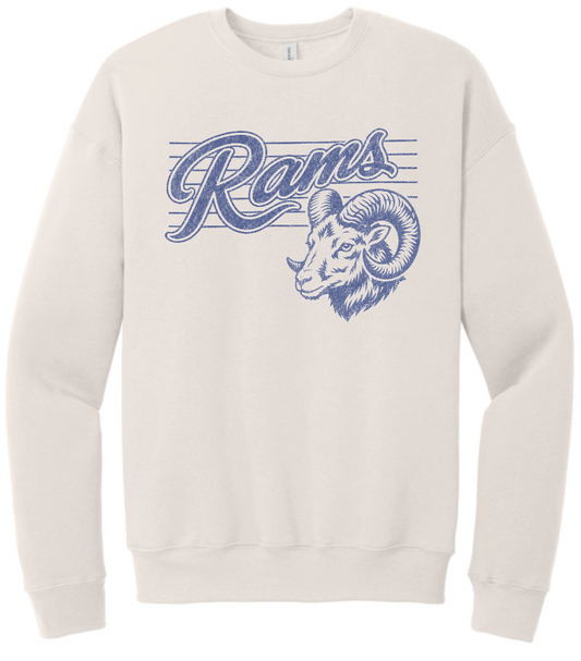VFS "Vintage Mascot" Design BellaCanvas Crewneck Sweatshirt (adult)