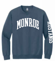 Monroe "Classic" Design Gildan Crewneck Sweatshirt (youth)