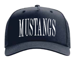 Monroe "Mustangs" Design Richardson Trucker Cap