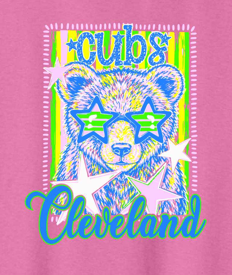 Cleveland "Cutie Pie" Gildan S/S T-shirt (pink)