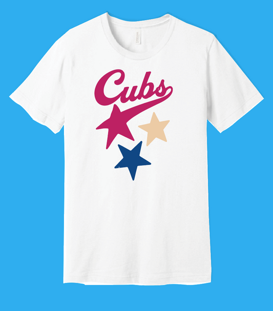 Cleveland "Star Script" Gildan S/S T-shirt (white)