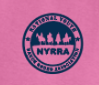 NYRRA "Cross" Design S/S T-shirt (pink)