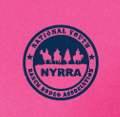 NYRRA "Cross" Design S/S Dri-Fit T-shirt (pink)