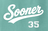 Sooner "Jersey" Design Comfort Colors S/S T-shirt
