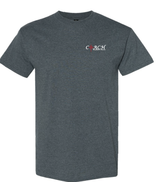 COACH Gildan S/S T-shirt (adult)(dark htr)