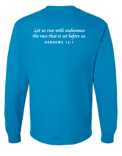 COACH Gildan L/S T-shirt (adult)(sapphire)