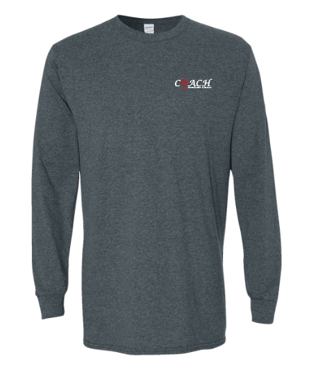 COACH Port & Co L/S T-shirt (youth)(drk htr)