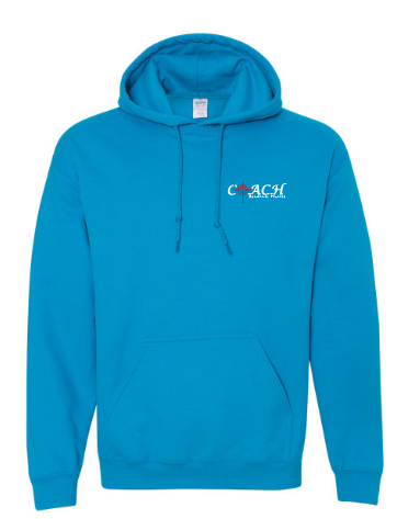 COACH Gildan Hooded Sweatshirt (adult)(sapphire)