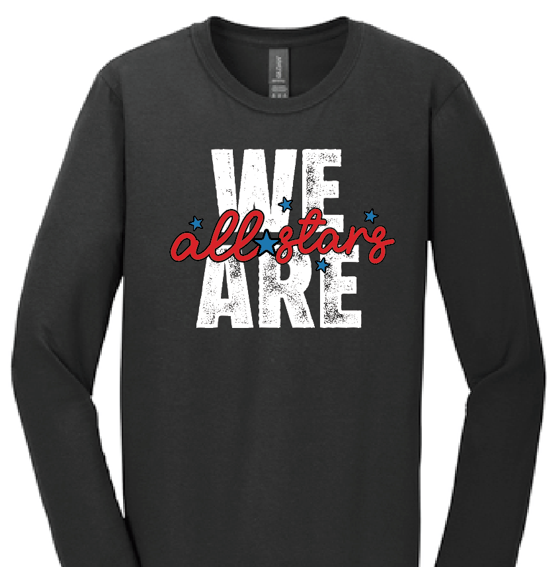 Adams "We Are" Design L/S T-shirt