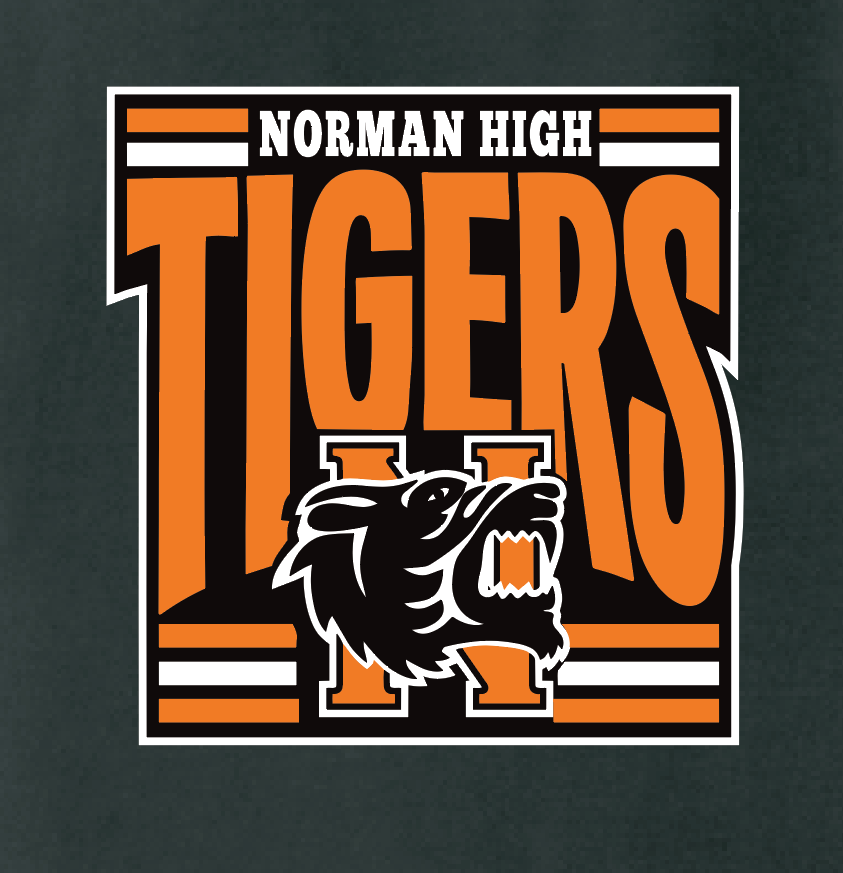 NHS PTA "Tiger Logo" L/S T-Shirt (black)