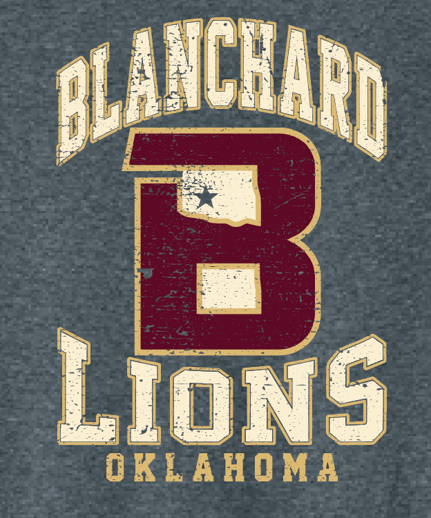 Blanchard PTO "Big Logo" Design Gildan Crewneck Sweatshirt