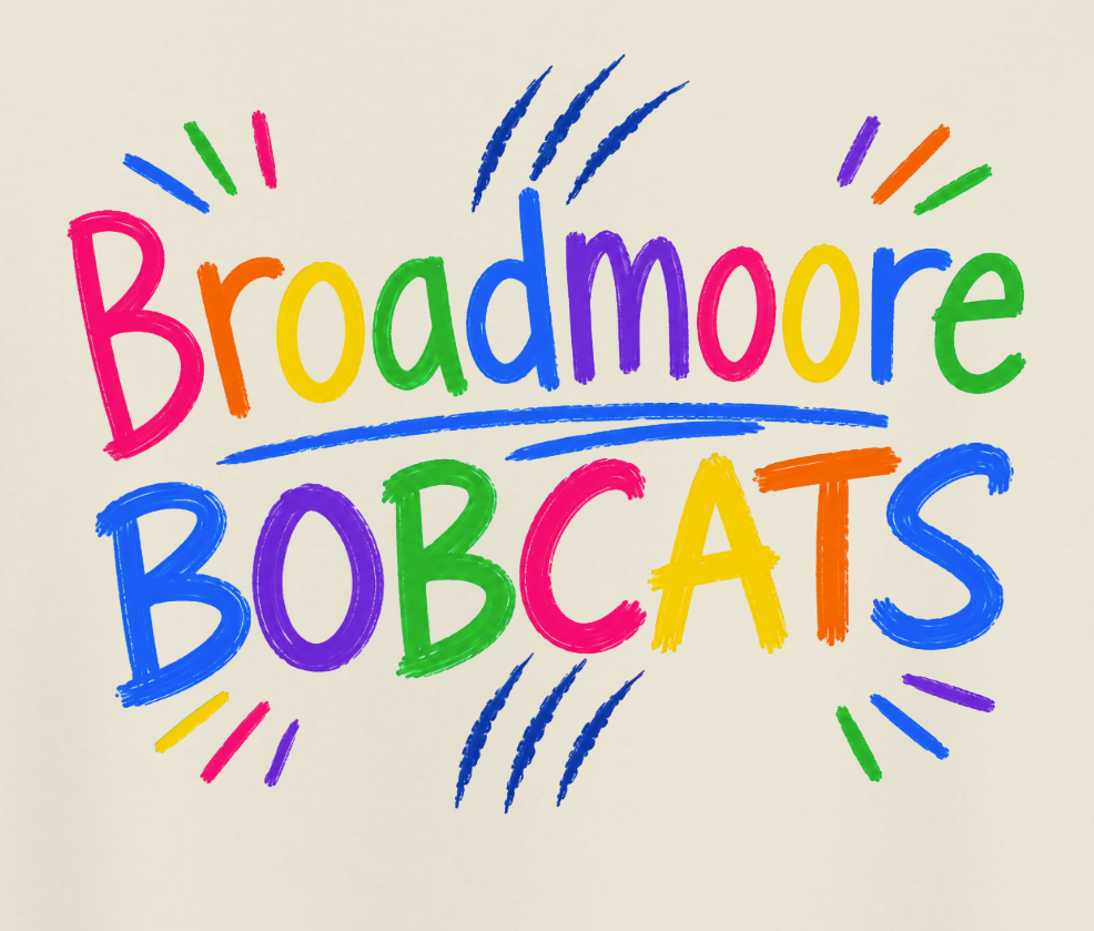 Broadmoore "Rainbow" Design S/S T-shirt (natural)