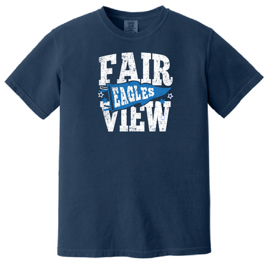 Fairview "Pennants" Design Comfort Colors S/S T-shirt