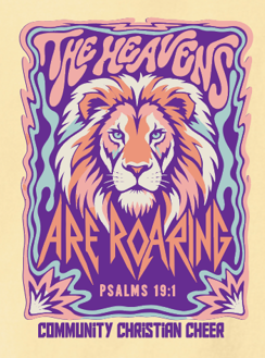 CCS Cheer "ROAR" Design Comfort Colors S/S T-shirt (butter)
