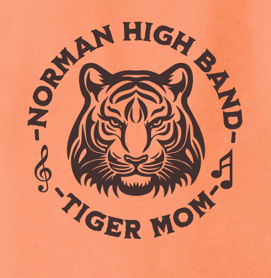 NHS Band "Band Mom" Design Comfort Colors S/S T-shirt