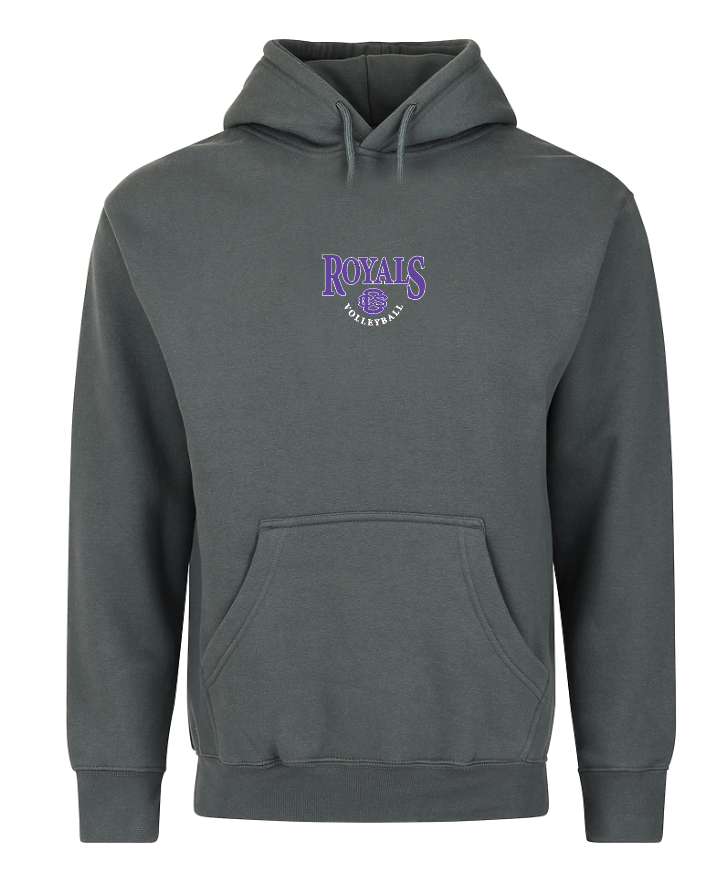 CCS Volleyball "Royals" Design Premium Hooded Sweatshirt (space grey)