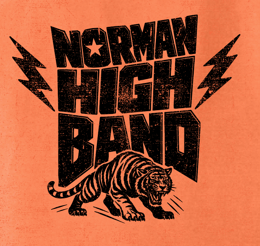 NHS Band "Punk Tiger" Design Comfort Colors S/S T-shirt