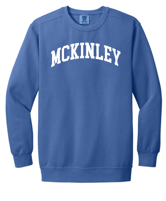McKinley "Classic" Design Comfort Colors Sweatshirt (flo blue)