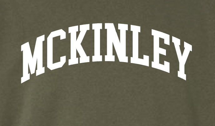 McKinley "Classic" Design Independent Trading Crewneck Sweatshirt (youth)(army)