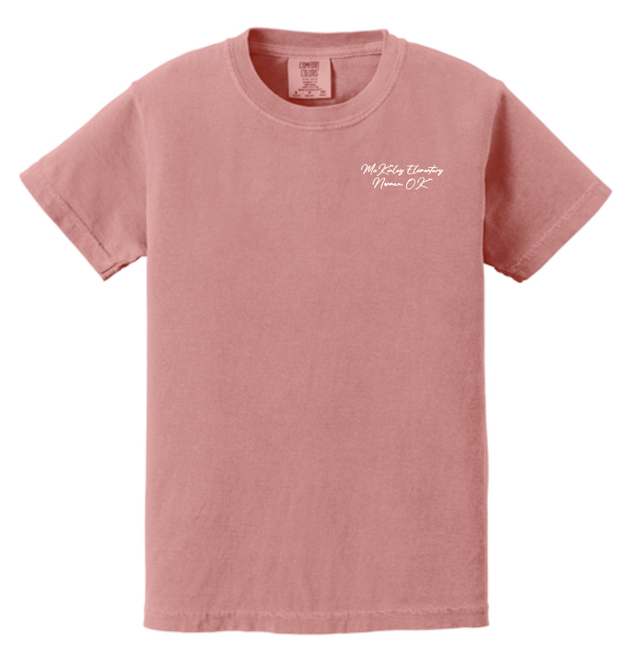 McKinley "Building" Design Comfort Colors S/S T-shirt (crimson)