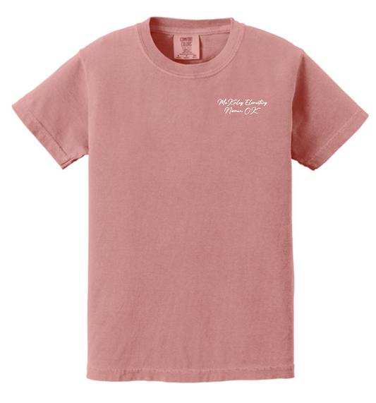 McKinley "Building" Design Comfort Colors S/S T-shirt (crimson)