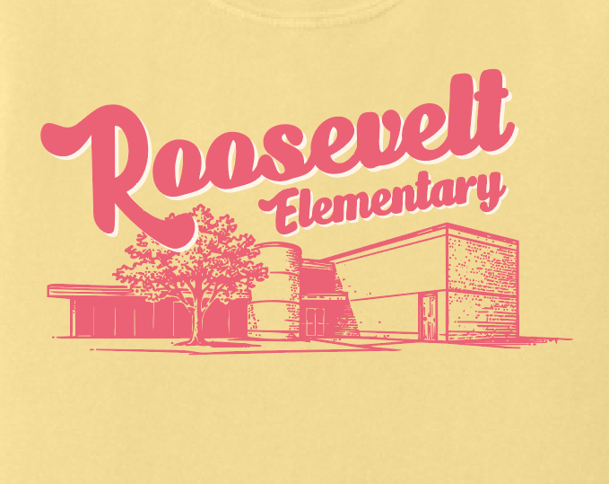 Roosevelt "Building" Comfort Colors S/S T-shirt (butter)