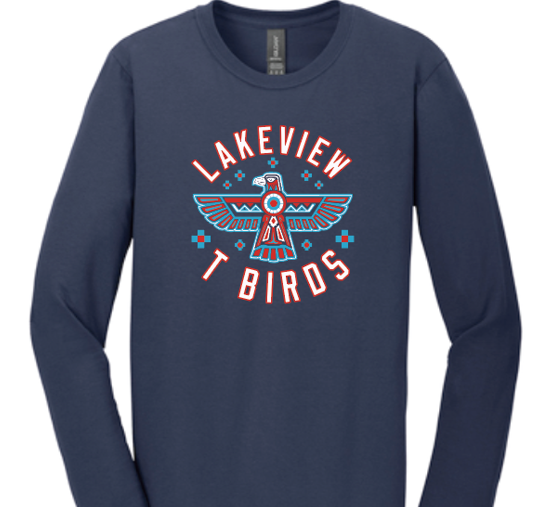 Lakeview "T-Birds" Design L/S T-shirt