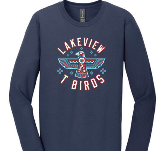 Lakeview "T-Birds" Design L/S T-shirt