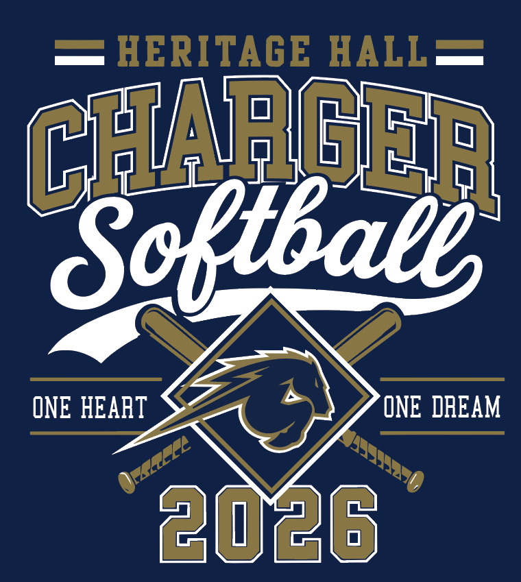 Heritage Hall Softball "Design #1~with Roster" S/S BellaCanvas T-shirt