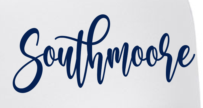 Southmoore Band "Script" Foam Trucker Cap (navy)