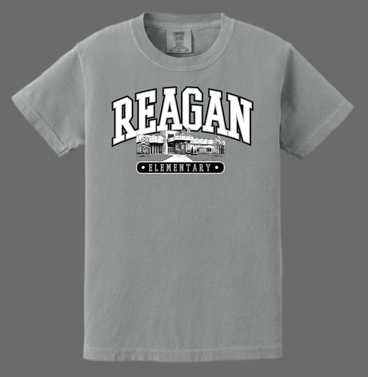 Reagan "Building" Design Comfort Colors S/S T-shirt (granite)