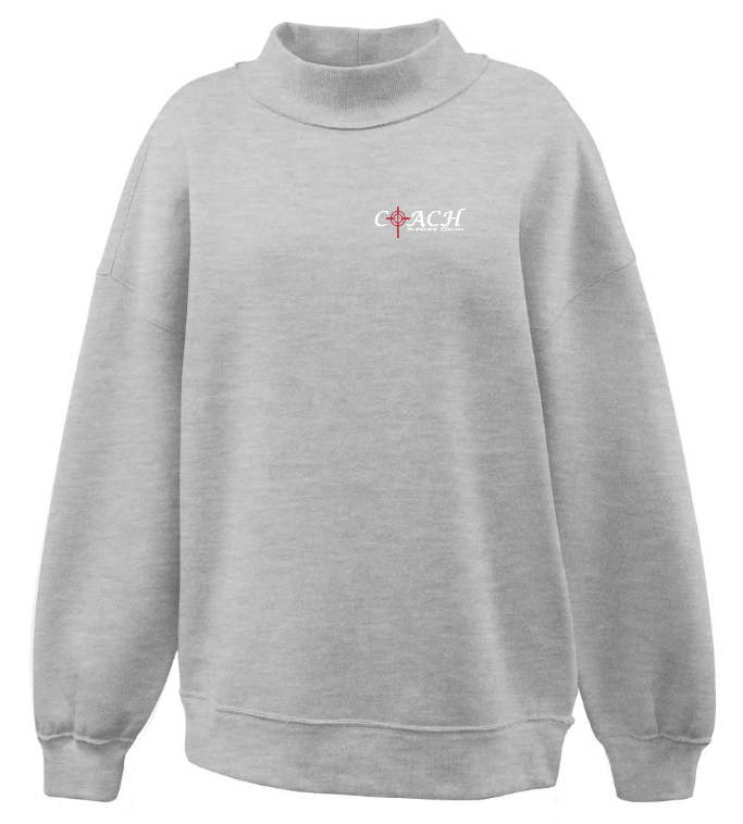 COACH Staff Mock Neck Sweatshirt (women's)
