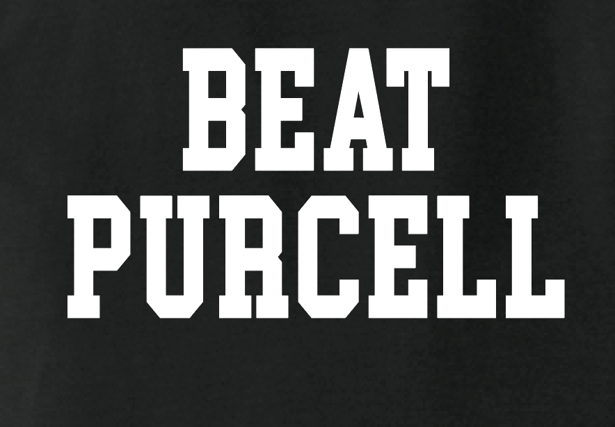 Washington Football "Beat Purcell" Comfort Colors S/S T-shirt (black)
