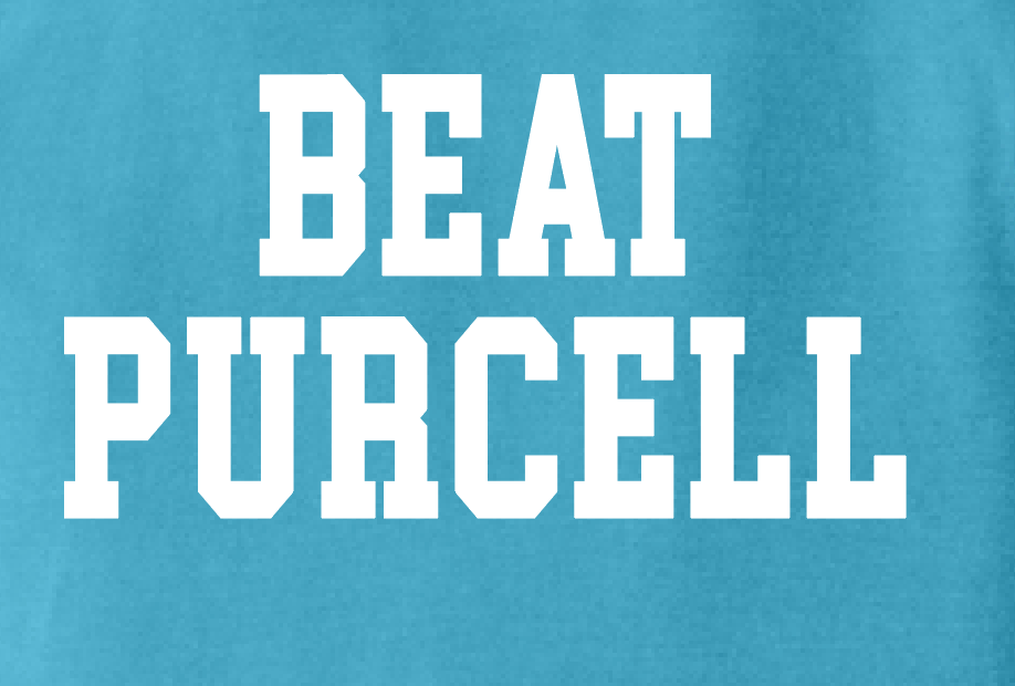 Washington Football "Beat Purcell" Comfort Colors S/S T-shirt (sapphire)