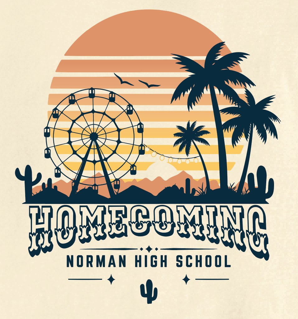 NHS Homecoming Comfort Colors S/S T-shirt