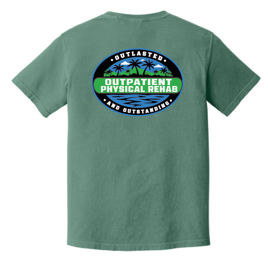 NRH Outpatient Physical Rehab S/S T-shirt (green)