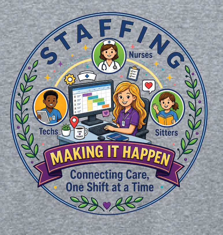 NRH Staffing "Staffing" Design S/S T-shirt