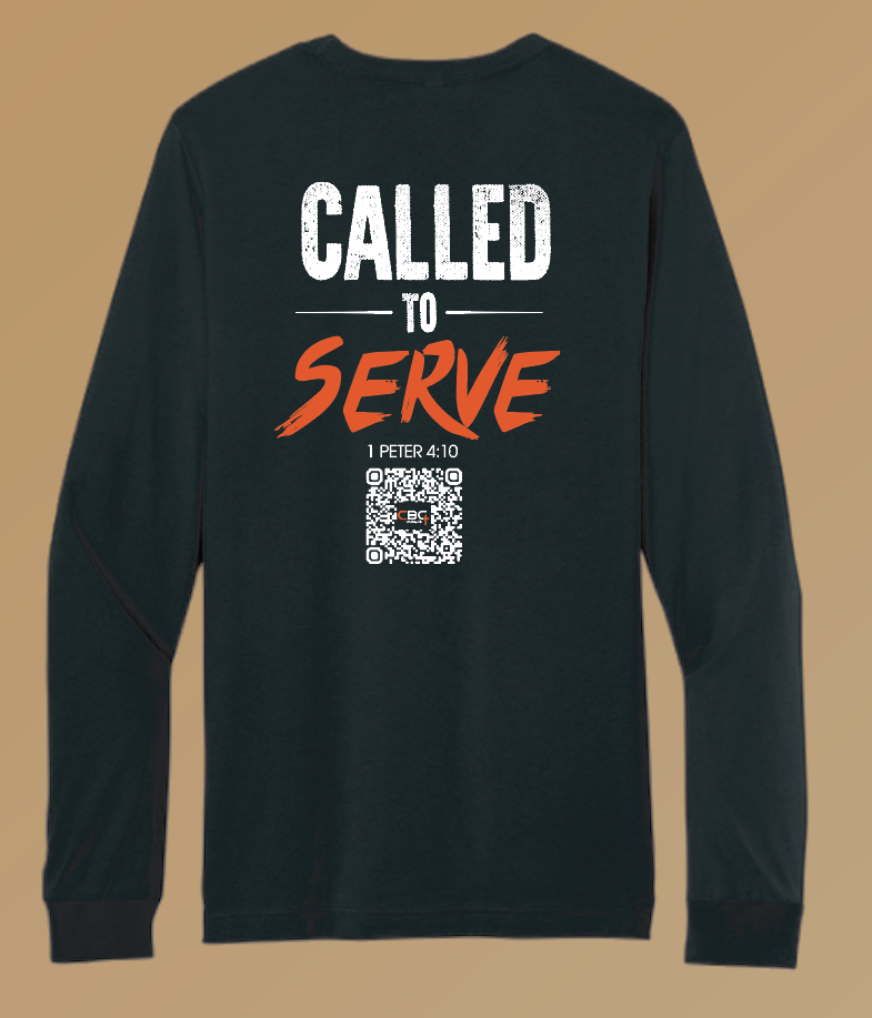 Calvary Baptist Church "QR Code" Design BellaCanvas L/S T-shirt (black)