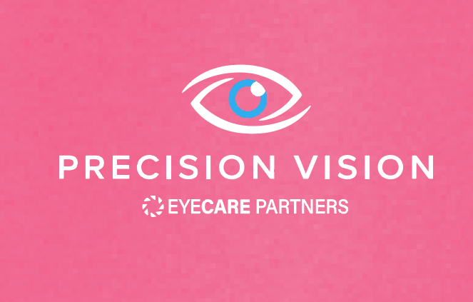 Precision Vision "Logo" Design Crewneck Sweatshirt (pink)