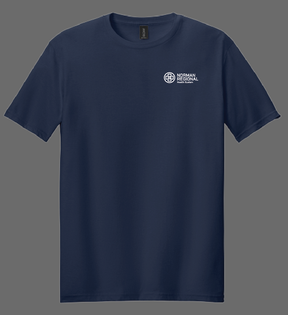 NRH Outpatient Physical Rehab "Movement is Medicine" Design S/S T-shirt (navy)