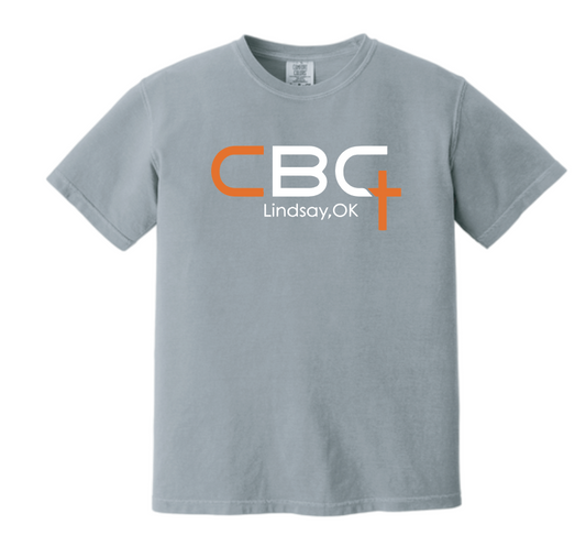 Calvary Baptist Church "QR Code" Design Comfort Colors S/S T-shirt (grey)