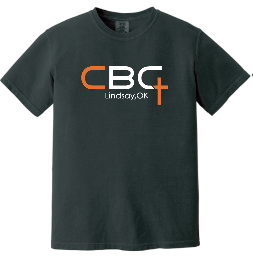Calvary Baptist Church "QR Code" Design Comfort Colors S/S T-shirt (black)