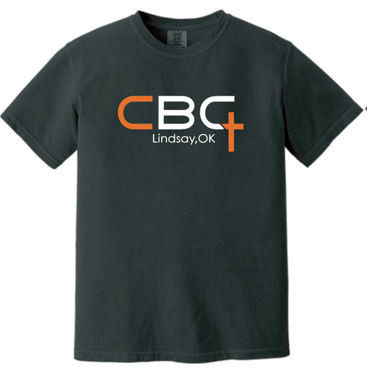 Calvary Baptist Church "QR Code" Design Comfort Colors S/S T-shirt (black)