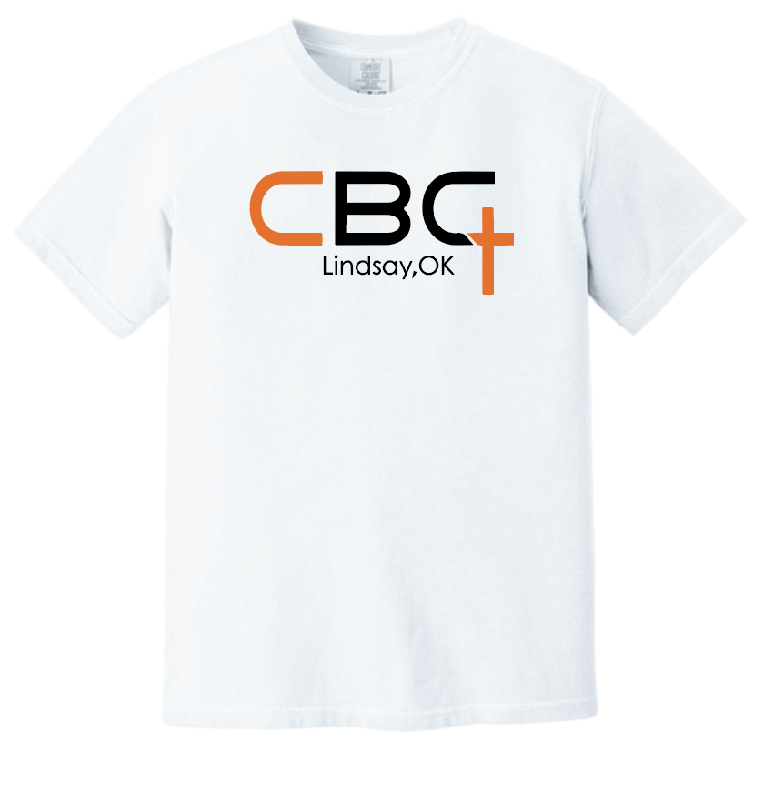Calvary Baptist Church "QR Code" Design Comfort Colors S/S T-shirt (white)