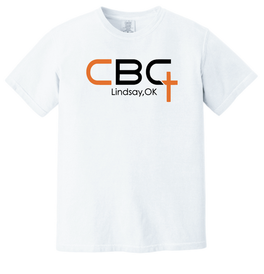 Calvary Baptist Church "QR Code" Design Comfort Colors S/S T-shirt (white)