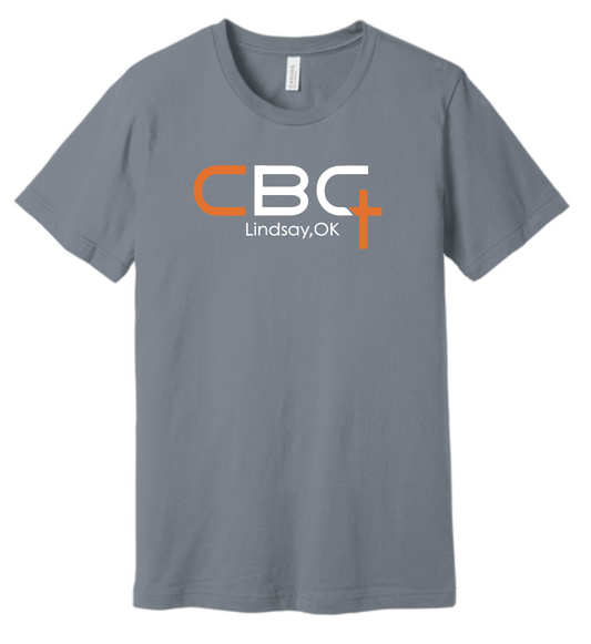 Calvary Baptist Church "QR Code" Design BellaCanvas S/S T-shirt (grey)