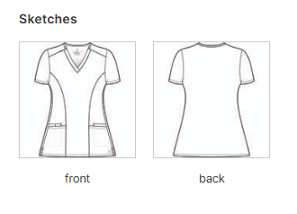 South Central Medical Women's V-neck Top